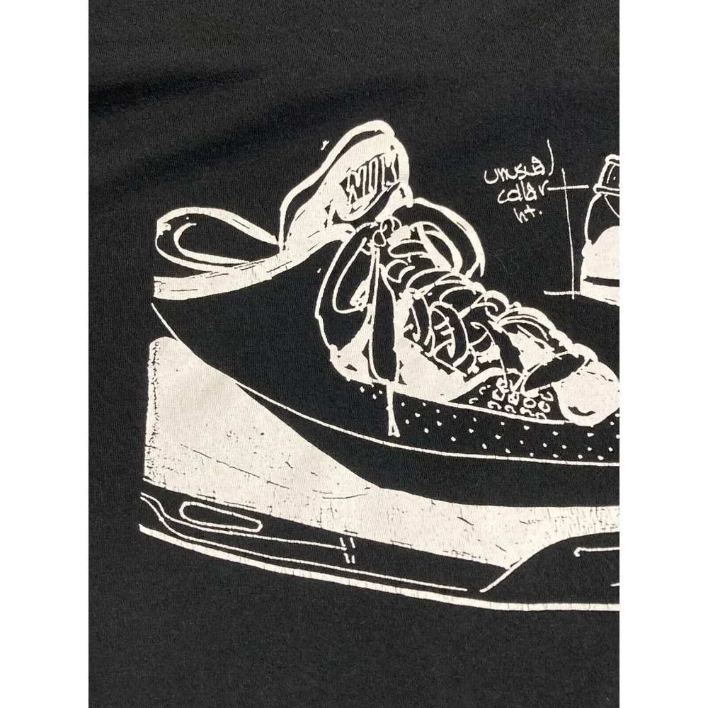 Nike Air Jordan Shirt Adult Large Jordan Retro 3 Tinker Shoes Blueprint See Size